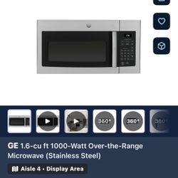 GE  Over-the-Range Microwave