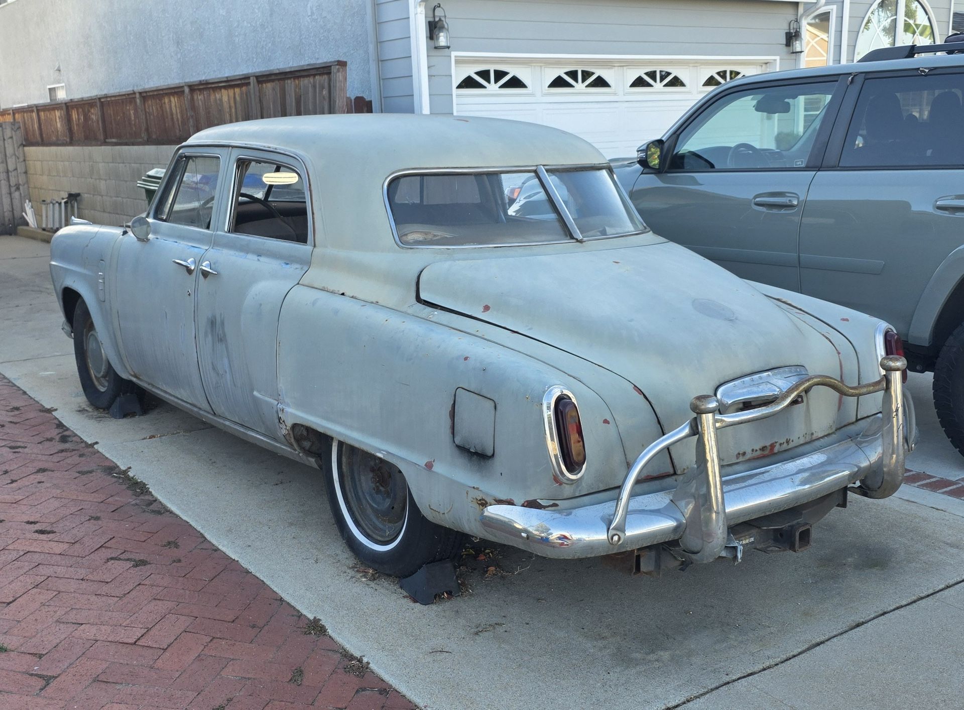 Old classic vehicle 1950  Stodebaker