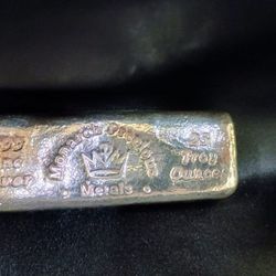 25 oz Monarch Hand Poured Silver Loaf