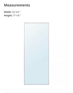 IKEA HOVET Mirror – $130