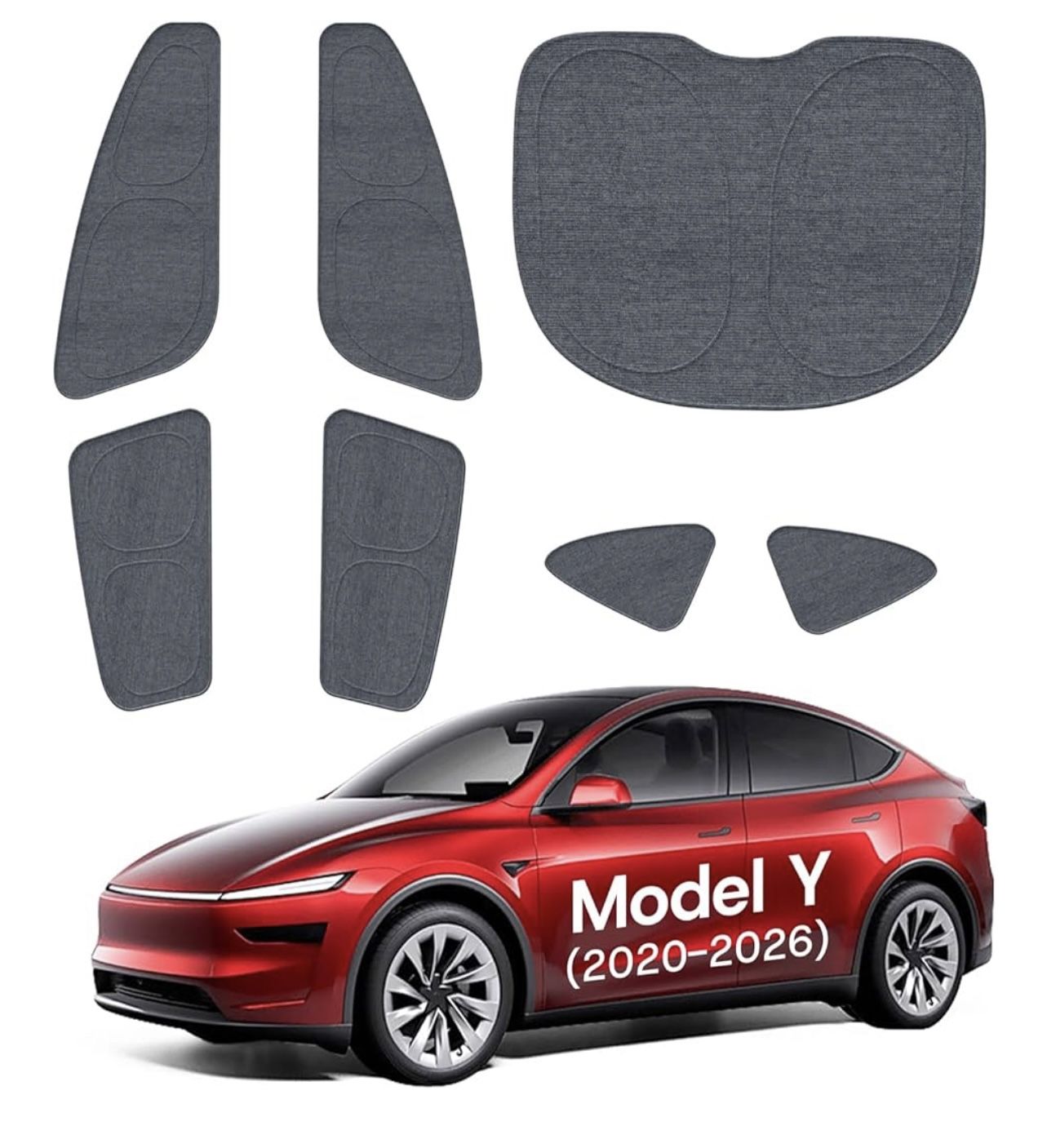 Window Sunshade for Tesla Model Y Accessories 2020-2026