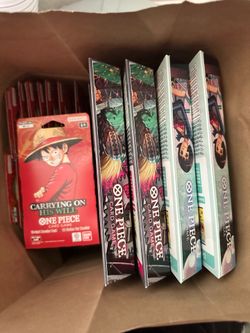 One piece OP13 and OP illustration box vol 7 and 8