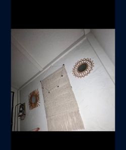 Macrame/ wall mirrors 