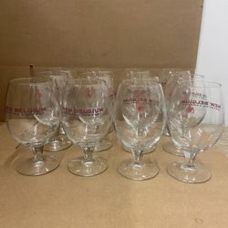 New 12-Pack New Belgium Brewing Company .47L Beer Glasses