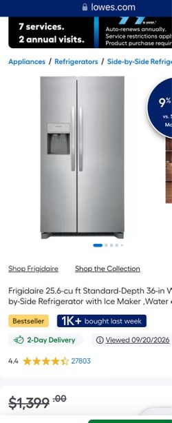 FRIGIDAIRE REFRIGERATOR