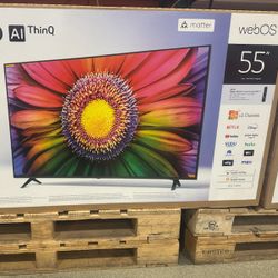 55" Screen Led Smart 4k By LG ThinQ. 55UR8000