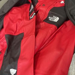 North face Supreme Leather 