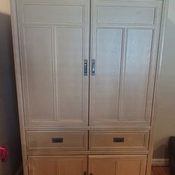 Beautiful Stanley Furniture 3-piece farmhouse-style armoire set