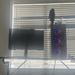 Whole Pc Setup With Desk