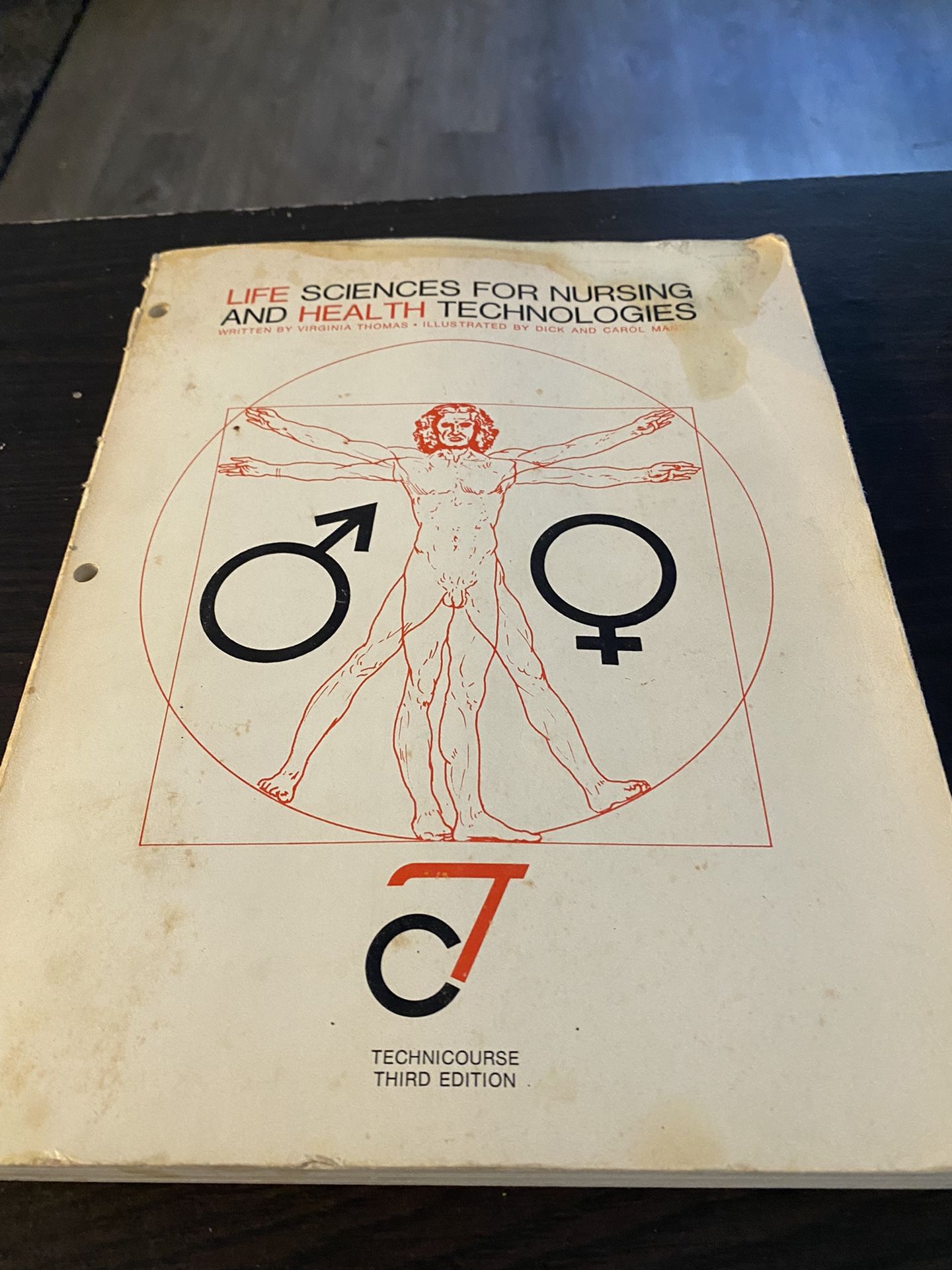 Life Sciences for Nursing and Health Technologies by Virgina Thomas Third Edition 1977