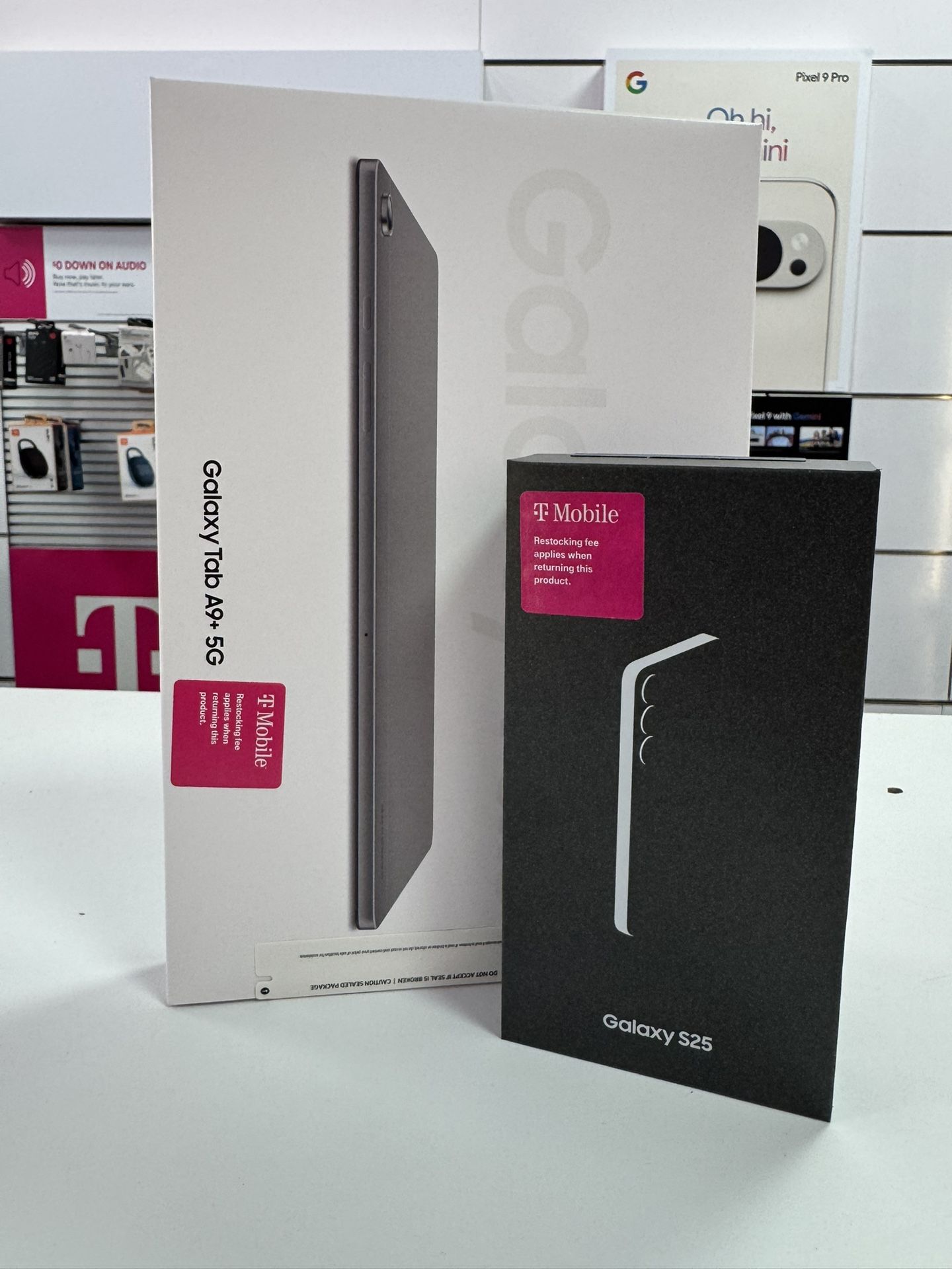 Samsung S25 and Samsung Tab A9+
