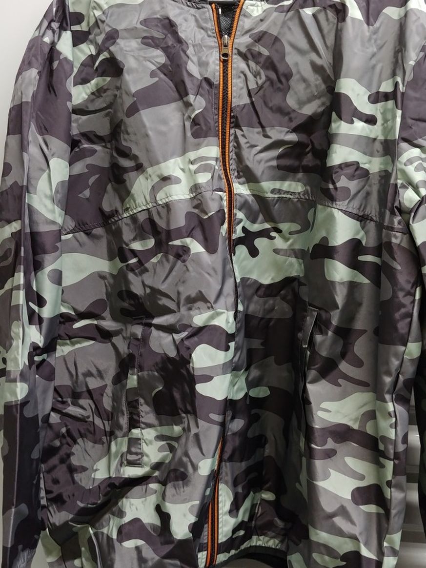 Mossimo Mens Camo Jacket New Size 2xl