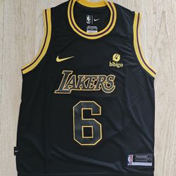 New Kids Youth Lakers James Basketball Jersey Ages 7 To 12