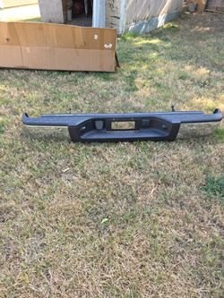 2007 to 2013 Silverado rear bumper