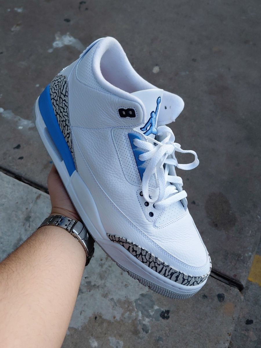 Jordan 3 UNC 13M