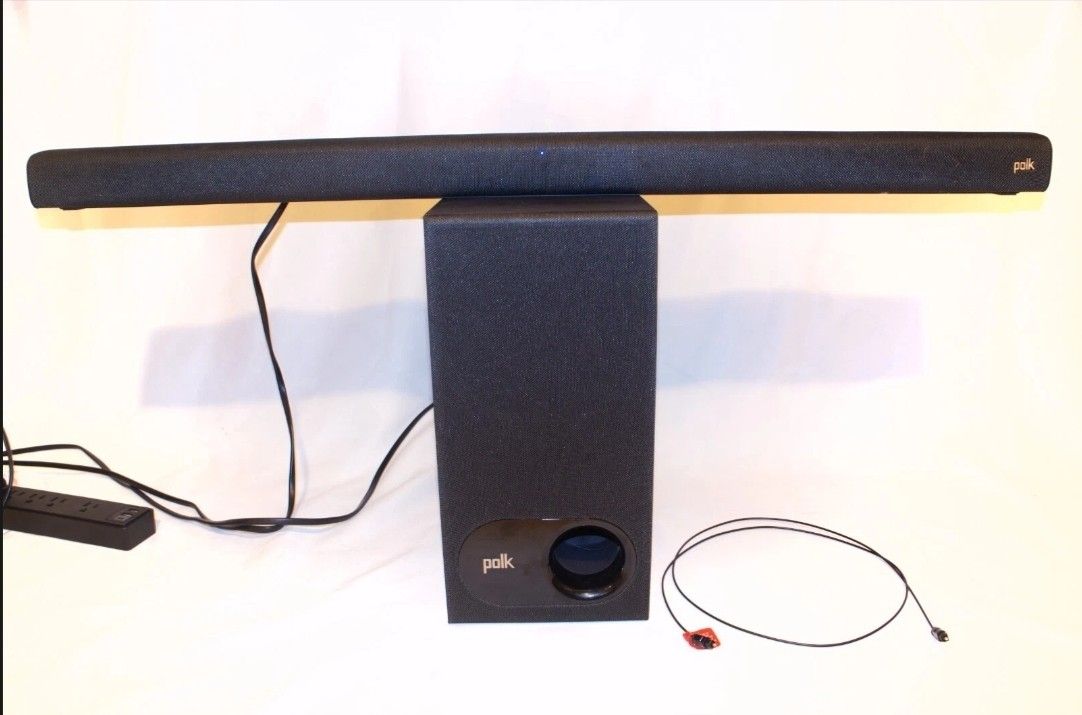 Polk Audio SIGNA S1 Sound System Soundbar Wireless Subwoofer U8522 Speakers