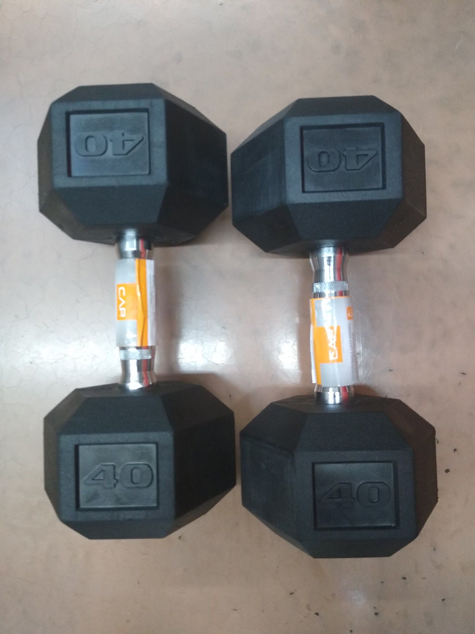 CAP 40 lb Dumbbell Set (80 lbs total) - NEW IN HAND