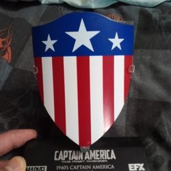 Small Metal Captain America Shield 