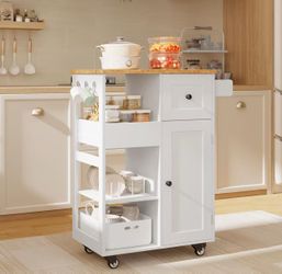 ❤️‍🔥 #C Kitchen Island Cart on Wheels