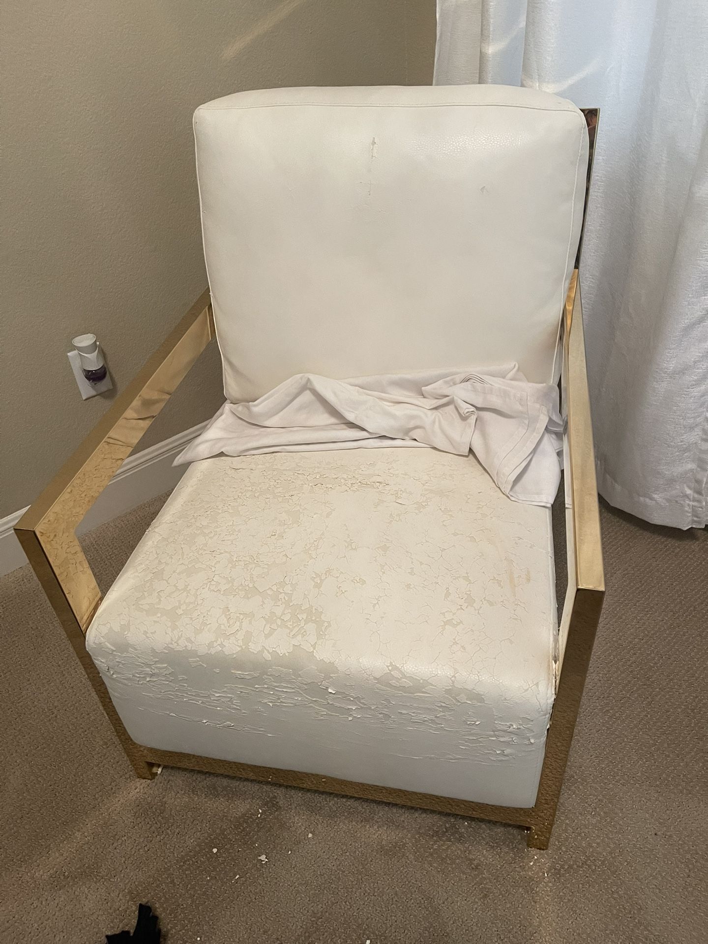 2 Chairs One Tear And One Good Condition