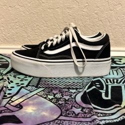 Platform Vans Women Size 7