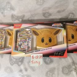 Prismatic Evolution Eevee Pouches 