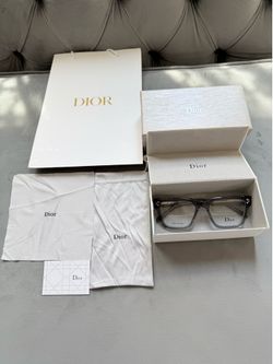 Beautiful brand new dior men’s eyeglasses. (MUST SELL TODAY)