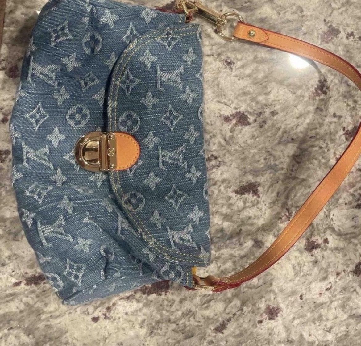 Louis Vuitton Monogram Denim Purse