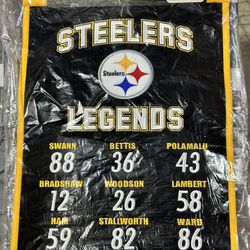 Pittsburgh Steelers Legends Banner 