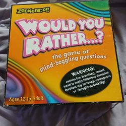 Would You Rather Game