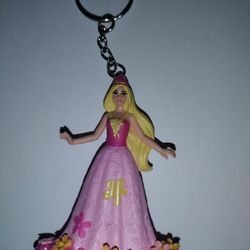 Barbie Night Dress Keychain 