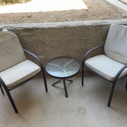 Outdoor Chairs And Table 