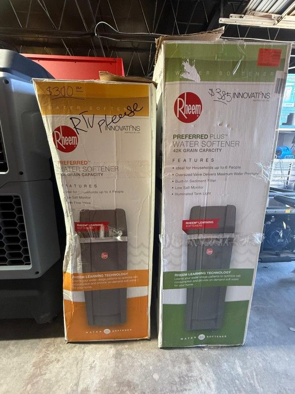 Water Softeners 💧