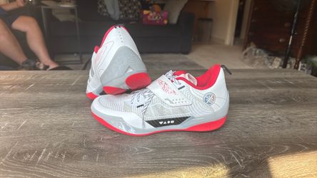 Way of Wade shoes-red/white color way