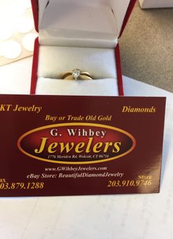 14 Kt gold& diamond rings