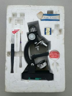 Vintage child size science kit microscope vintage