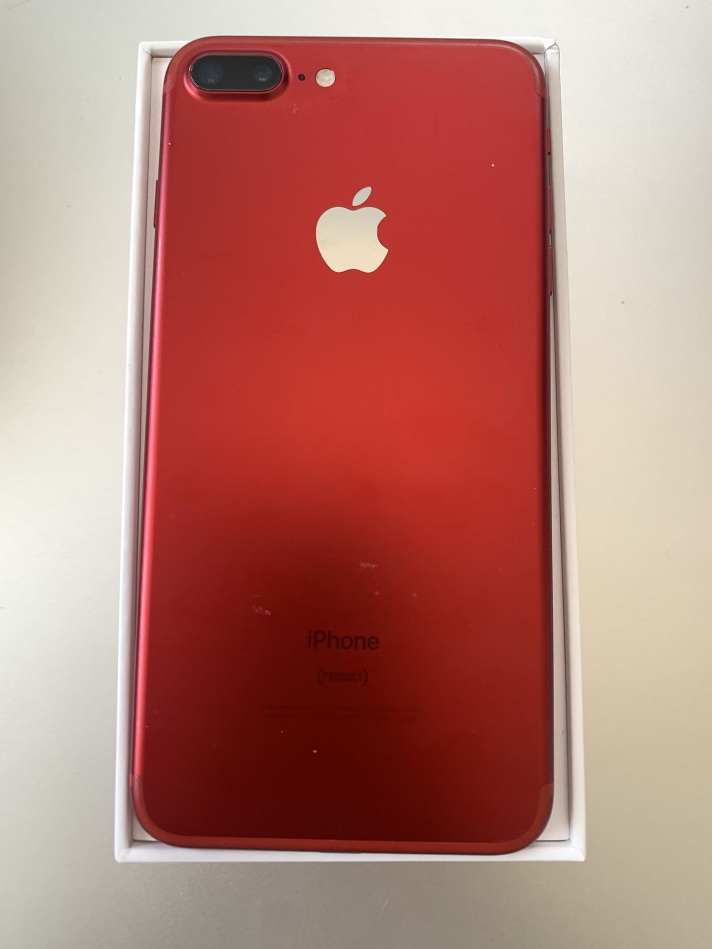 Iphone 7+ plus 128GB ANY CARRIER RED