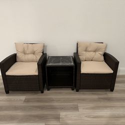 3 Piece Patio Furniture Brand New 
