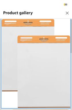 Amazon Basics Sticky Easel Pads