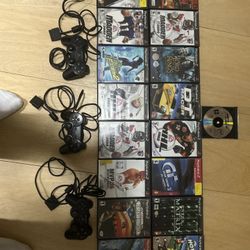 PS2 Games And Controllers