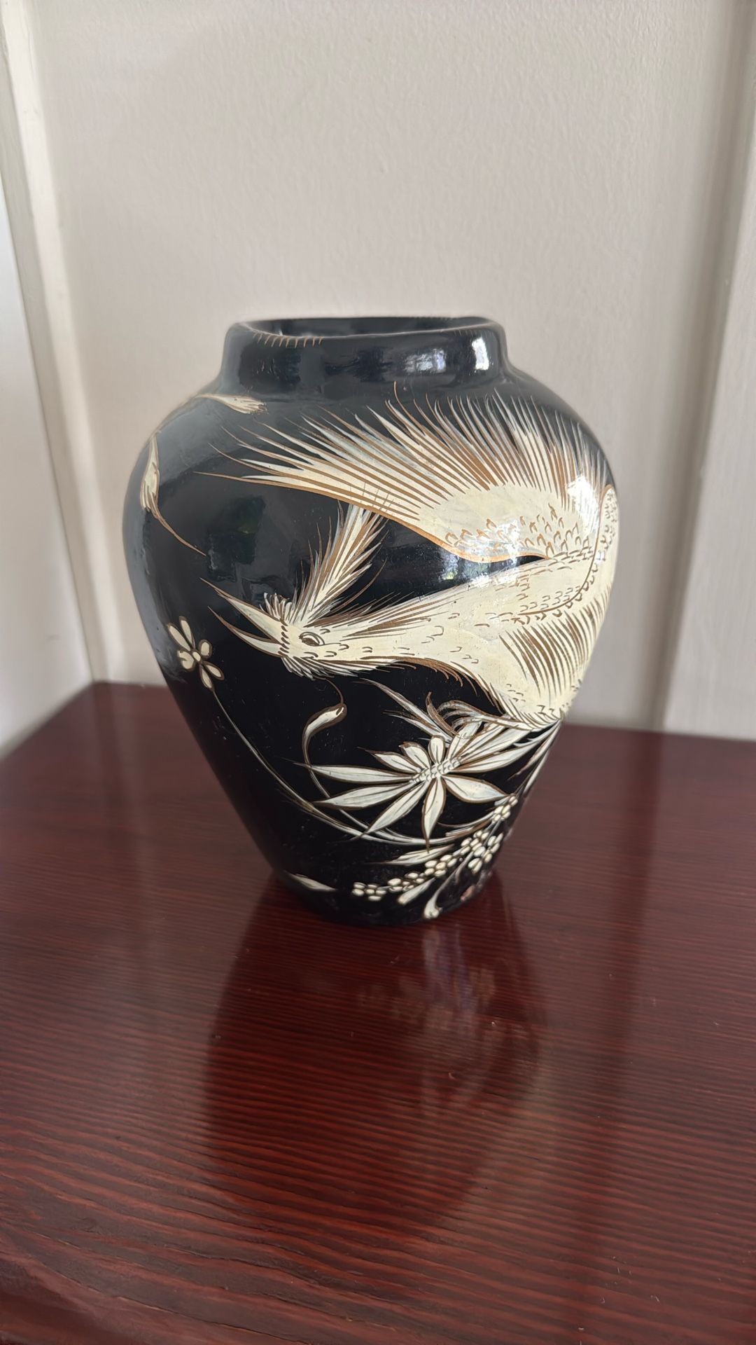 Antique Japanese vase