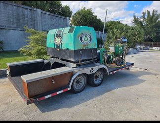 Trailer Sandblasting Machine