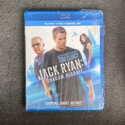 Blu Ray - Tom Clancy Jack Ryan: Shadow Recruit