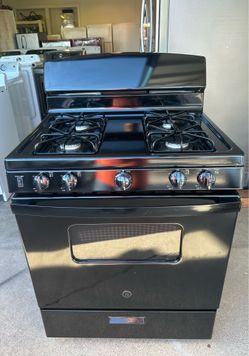 GE gas stove 30” (1 Month Warranty)