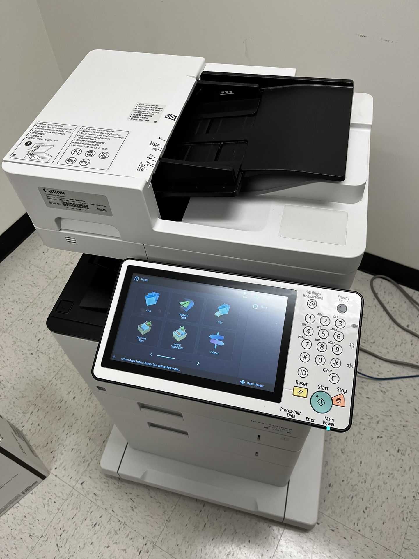 Canon imageRUNNER ADVANCE 525iF It III - NEARLY NEW printer/copier