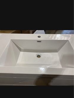 30” bathroom vanity top only