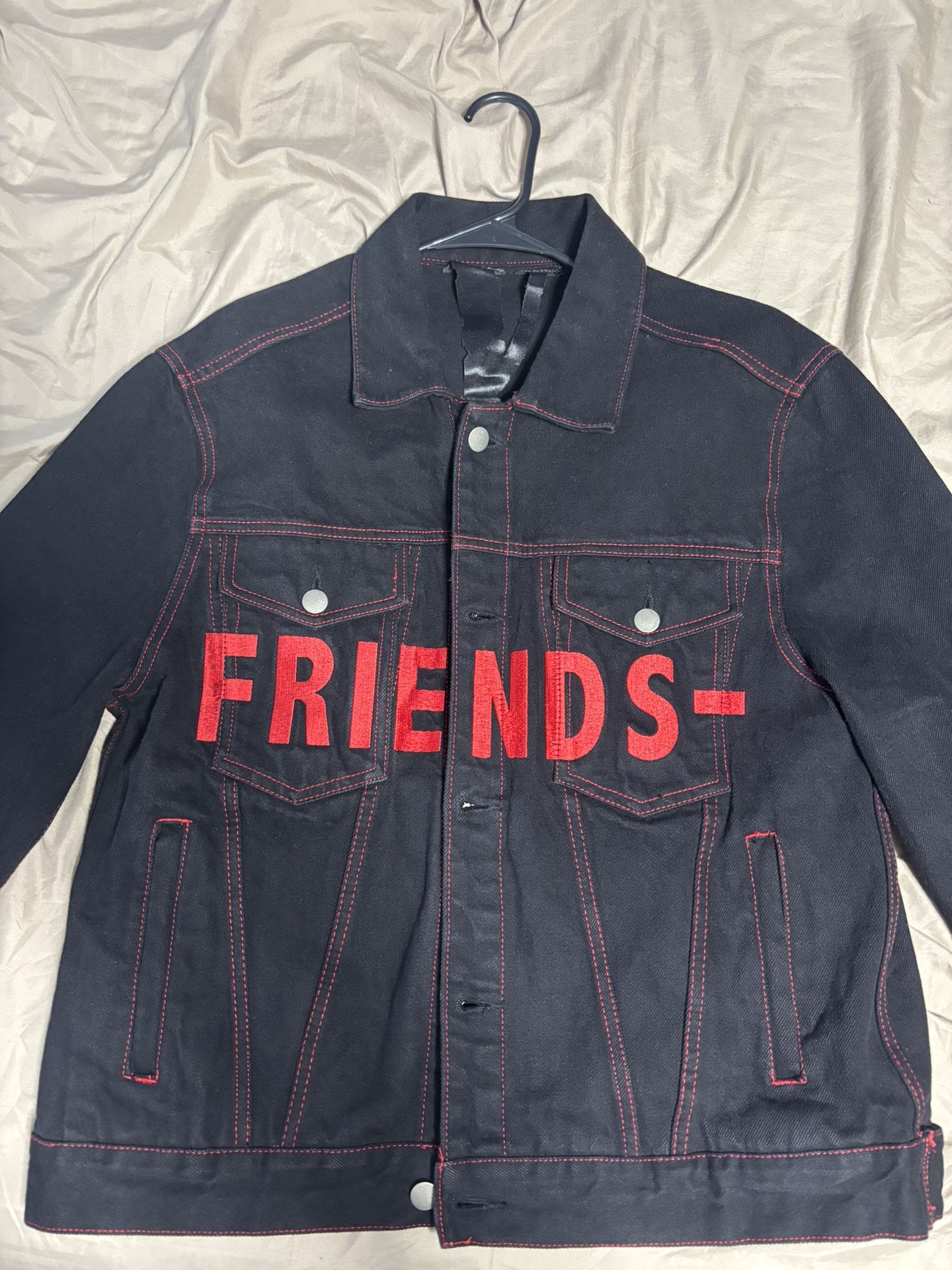 Friends Vlone Jean Jacket Medium