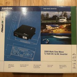 Xantrex 2000W Pure Sine Wave Inverter – Brand New