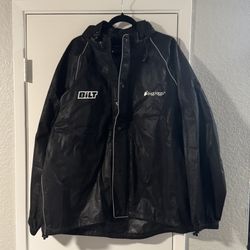 BILT Frogg Toggs Men Motorcycle Jacket with Good
