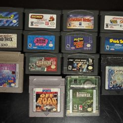 Assorted Nintendo GameBoy Advance SP /GameBoy/GameBoy Color Games